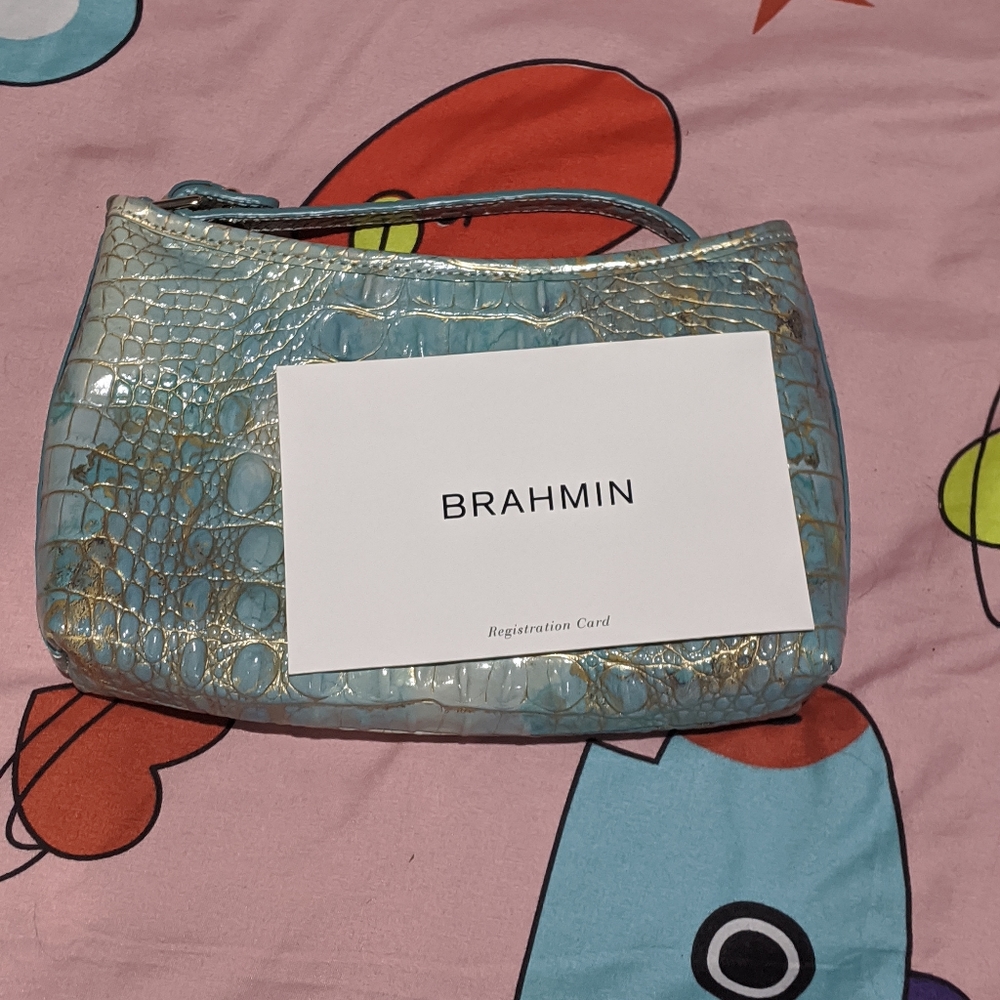 Teal Brahmin handbag